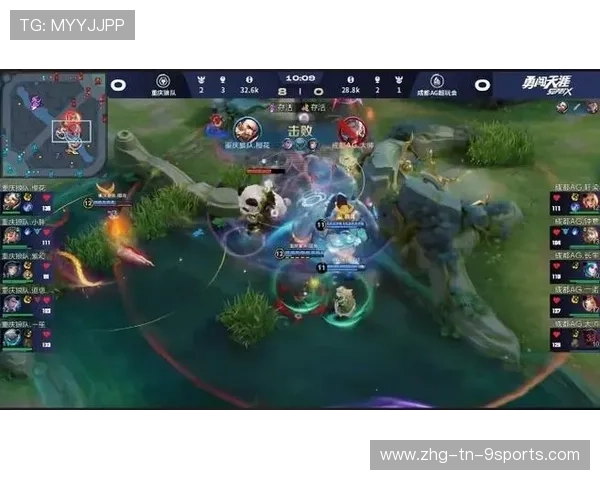 KPL决胜局边路强切敌阵实现逆袭